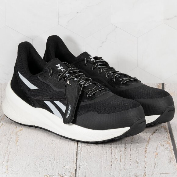 Reebok Floatride Energy Daily Work EH Comp Toe Black/White 11 D - Wide - Picture 1 of 10